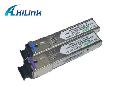 China Dissipação de baixa potência compatível do zimbro de HP Huawei do módulo de SFP da fibra de TX1490/RX1310nm à venda