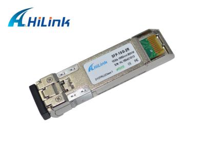 China RoHS Compliant10Gb/s los 80KM SFP + transmisores-receptores ópticos, conector del LC, DDM en venta