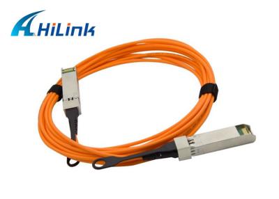 China cabo ótico ativo de 10G SFP+ AOC 3 anos de OEM SFP-10G-AOC1M da garantia à venda