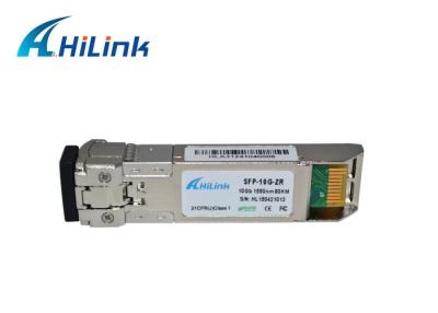 China 80km ZR kompatibles Transceiver-Einmodenfaser-Modul SFP-10G-ZR Huaweis SFP zu verkaufen