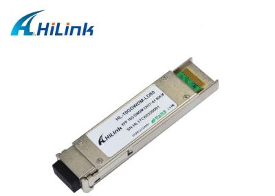 中国 100 GHz 80Km DWDM XFPのトランシーバー モジュール、光ファイバーのトランシーバーの単一モード 販売のため