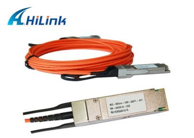 중국 InfiniBand QDR QSFP 섬유 케이블은, 호환성 Huawei/Cisco AOC QSFP-40G-AOC10M에 케이블을 답니다 판매용