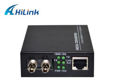 China 850NM 550M Multimode Fiber Media Converter 1000Base-TX To 1000Base-SX ST for sale