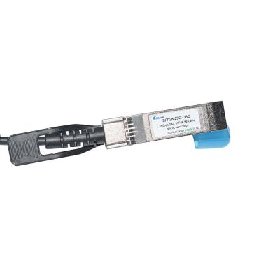 中国 25G DAC QSFP28 1M 直接接続する受動銅ケーブル 1M SFPケーブル 販売のため