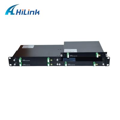 China 40G/100G LR ER Dual Fiber To Single Fiber Converter ABS LGX 1U Rack LC SC FC UPC/APC for sale