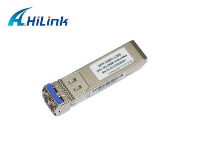 Chine module d'émetteur-récepteur du ZR CWDM SFP+ de 10G 1510nm 80km pour des systèmes de CWDM Mux Demux à vendre