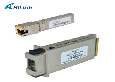 Cina Soluzione 10G X2 di X2-10GB-T al modulo CVR-X2-SFP10G del convertitore di SFP+ in vendita