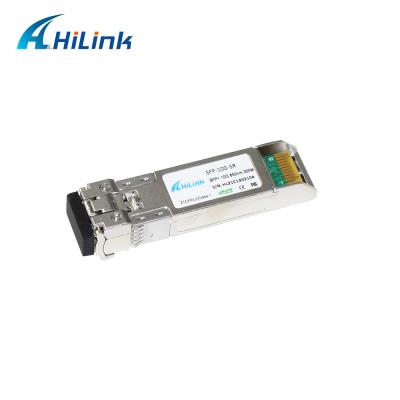 China 10G SFP+ módulo de transceptor MMF 850nm 300M DDM Transceptores ópticos SFP-10G-SR en venta