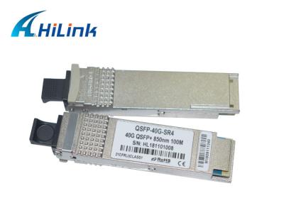 China Transceiver-Modul kompatibles QSFP 40G SR4 des Transceiver-Modul-40G QSFP+ 850nm 100m zu verkaufen