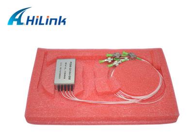 China Monomode- Hilink Mini Optic Switch 1X4 FiHigh-Kanal-Isolierung mit Verbindungsstück PC Sc LC FC APC zu verkaufen