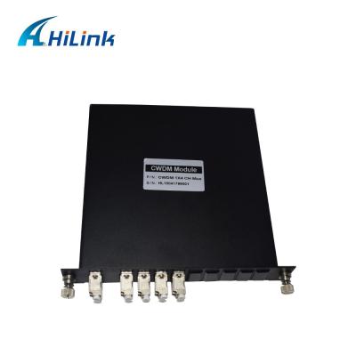 China Pérdida de inserción baja óptica de Mux Demux Cwdm del canal del multiplexor 4 de Mux Demux SMF-28e Cwdm en venta