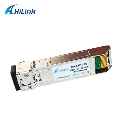 中国 10G DWDM 40km SFPのトランシーバー モジュールLCのコネクターのHLinkの保証多用性がある3年の 販売のため