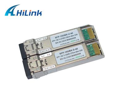 China 10gb Sfp de Dissipatie1270nm 1310nm WDM SFP+ 40KM van de Module Lage Macht met DDM-Functie Te koop