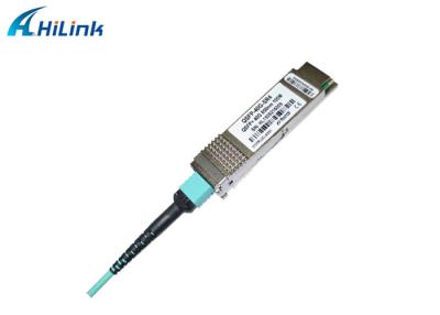 China MTP/MPO actieve de Zendontvangermodule van de Vezel Optische Kabel 40G SR4 QSFP 3 Jaar Garantie Te koop