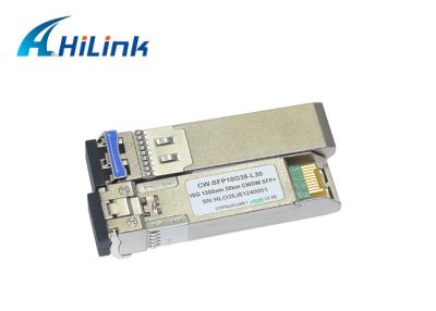 China Verbindungsstück des Einmodenfaser-Transceiver-CWDM SFP+ 1350nm 30km LC aus optischen Fasern zu verkaufen