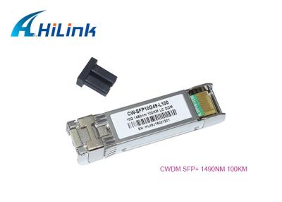 Chine 1490nm distance optique du module 10Gb/S CWDM 100km d'émetteur-récepteur de la longueur d'onde SFP à vendre