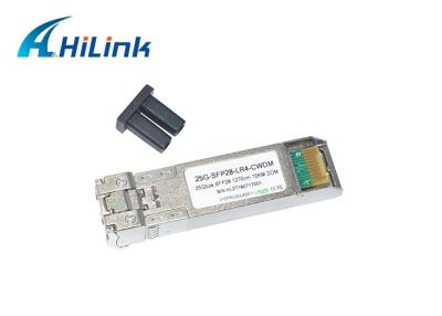 China Abstand Monomode--optischer Transceiver-Modul Hilink 25Gbps SFP28 1270-1370nm 10km zu verkaufen