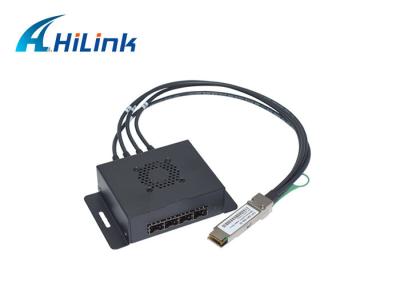 Cina Fibra ottica 40G QSFP+ di WDM del riempitivo di Hilink stato del modulo dell'adattatore di 4x10G SFP+ al nuovo in vendita