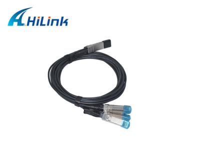 China Directe WDM Optische DAC van de koperkabel 2 Meter maakt Passieve 40G QSFP+ aan de Module van 4X vast SFP+ Te koop