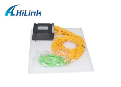 China CWDM Wdm Sfp Module 4+1CH CWDM MUX DEMUX FTTX ABS Single Fiber SC/APC connector for sale