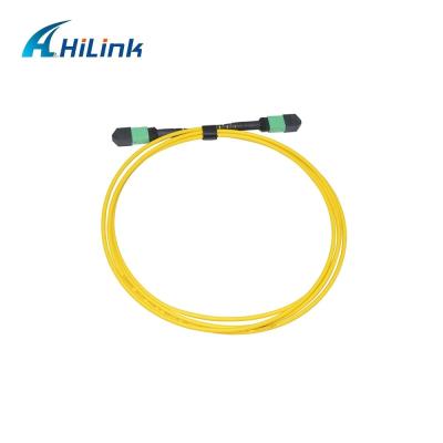 China Mtp-MTP Actieve Optische Kabel Enige Wijze 12 Kern 2m 3,0 Flardkoord OFNP 10Gb/S Te koop