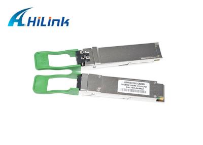 中国 QSFP28 1310nm DOMの光学トランシーバー モジュールQSFP-100G-CWDM4-S 販売のため