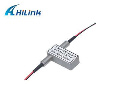 China Mini-D2x2B-Überbrückung 1310nm 1550nm mechanische Faser-LWL-Schalter zu verkaufen