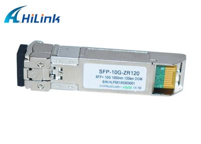 China 120KM Optical Transmission Duplex LC DDM Module 10G SFP for sale