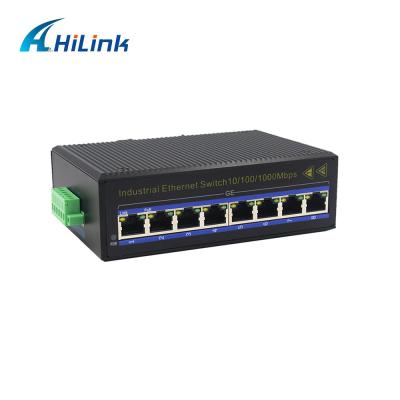 China Industrieller Portschalter 10/100/1000mbps IGMP Ethernet-Unmanaged 8 zu verkaufen