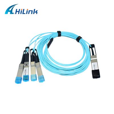 China cable de fibra óptica activo AOC HL-QSFP-AOC compatible de 40G QSFP+ en venta