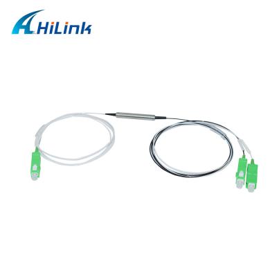 China Stahlrohr 1x2 CWDM 1620nm Verdrahtungshandbuch-Faser Optik-Sc APC CWDM Mux Demux zu verkaufen