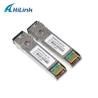 China DWSFP10G C60 1529.55nm 100KM Optical Transceiver Module LC DOM For FTTX for sale