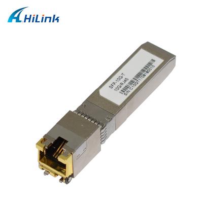 China Módulo do cobre RJ45 de SFP-10G-T RJ45 SFP 10Gb/S para o interruptor do router à venda