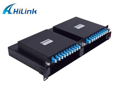 China La solución CWDM MUX 1U del WDM de 18 canales atormenta la PC del SC FC LC APC UPC en venta