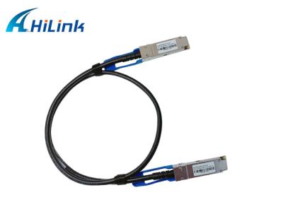 중국 QSFP MSA 직접 연결 구리 케이블 26AWG 수동형 Twinax HILINK QSFP56-200G-PCU1M 판매용