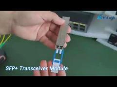 CWDM SFP+ Transceiver Module 80KM 1610nm 10GBASE For FTTX