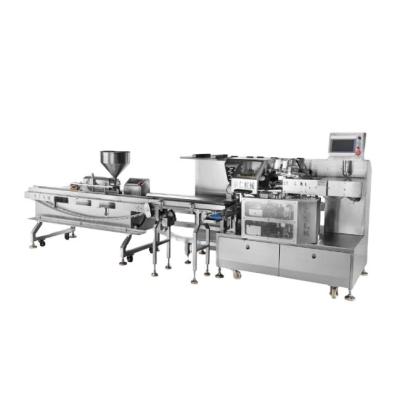 China Easy Operation Automatic Bagging And Sealing Food Machine For Loaf Bread Packing Vacuum Biscuit Packing Machine for sale