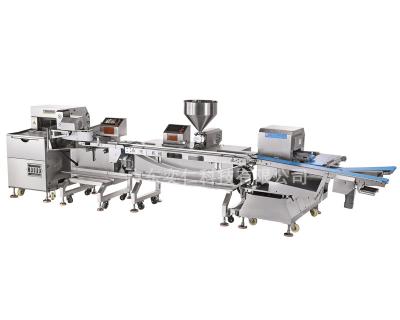 China Easy Operation Automaticbread making machine Pocket Sandwich production line for sale