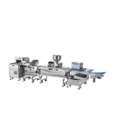 China Easy Operation Automatic Desk Type Pocket Bread Making Production Line Of Stuffed Bun Sandwich Bread Machine Business for sale