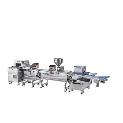 China Easy Operation Bread making machine Factory Fully Automatic Pocket Bread Making Machine Line Bread Snacks for sale