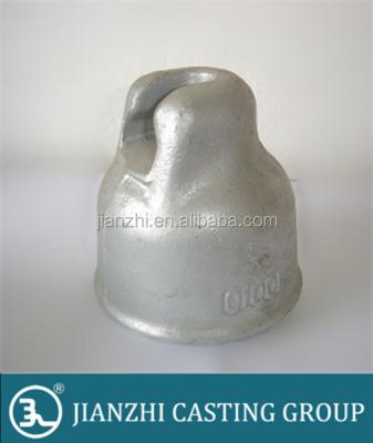 China Tempered Glass High Voltage Electrical Insulator Caps For Transmission Line for sale