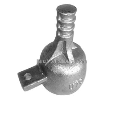 China Electronic Insulation Glass Elements Tangshan Cast Galvanized Steel Insulator Cap for sale