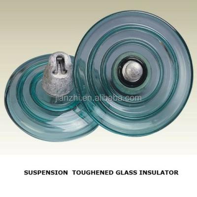 China China U70B 40KV Disc Glass Insulator CE Guide Price Glass High Voltage Electrical Insulators for sale