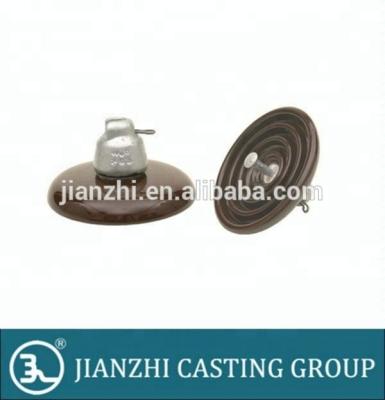 China High Voltage Cable Accessories High Voltage Disc Porcelain Insulators for sale