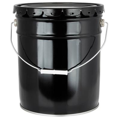 China 25L Corrosion Resistance Paint Bucket With Steel Material For Oil l/paint/solvent Pack Te koop