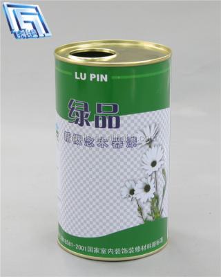 China 5L Oxidation Resistance Small Paint Tin Bucket/Barrel/Drum/Barrel With Lids With Spout For Oil Storage for sale