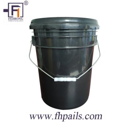 China Hot Sale Wholesale 2 Gallon/3 Gallon/5 Gallon Plastic Paint Buckets With Lids For Painting zu verkaufen