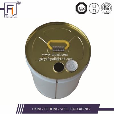 中国 Wholesale Liner Custom Printed 5 Gallon Olive Metal Barrels 販売のため