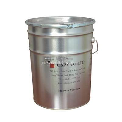 Κίνα Wholesale Tinplate Liner 5 Gallon Metal Pails With Lids προς πώληση