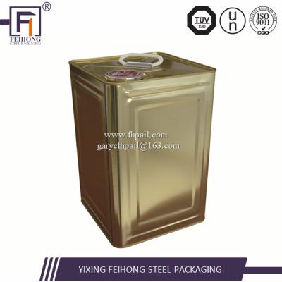 中国 Wholesale Liner Custom Printed 5/10/18/20/25 Liter Cooking Oil Jerry Can 販売のため